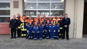 Gruppenbild JF - Jugendflamme Stufe 1